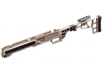 Maple Leaf MLC-S2 Chassis for TM VSR10 Sniper Rifle ( Foldable Stock ) ( Tan )