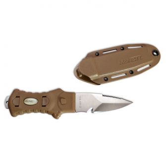 McNett Tactical / Utility Knife ( Samish Stiletto Tip Coyote ) #60158