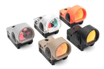 MF SR Style Airsoft Red Dot Sight ( Nylon Ver. SRO Black / Tan / Grey / Transparent / Orange )