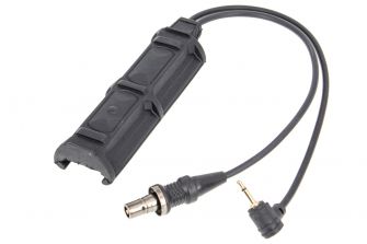 WADSN Remote Dual Switch for Airsoft PEQ , M/X-Series Flashlight ( 2 Plug ) ( Black )