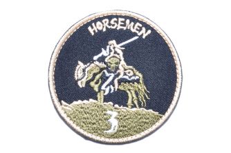 Navy Seals Team 3 Horseman Patch ( AOR1 ) ( Free Shipping )
