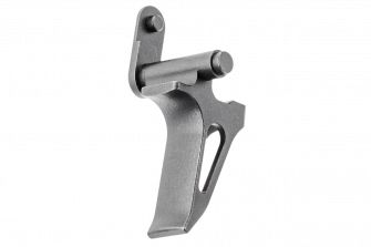 NOVA CNC Steel Trigger ( Flat Skeletonized Type ) For SIG AIR / VFC P320 M17 / M18 Airsoft GBB Series
