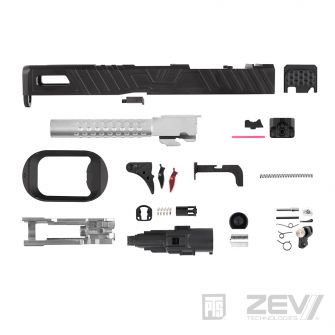 PTS ZEV Omen Slide Kit – TM Model 17 ( RMR / Leupold DP-PRO Cut ) (  ZV026490307 / ZV028490307 )