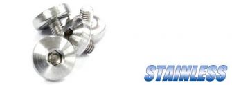 Guarder Steel Inner Hexagon Grip Screw for MARUI/KJ/WE P226 (Silver)