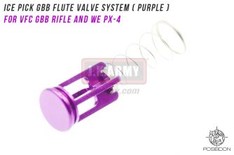 Poseidon ICE PICK GBB Flute Valve System ( Purple ) ( For VFC GBB Rifle and WE PX-4 )