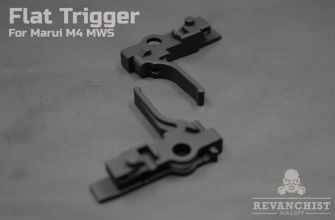 Revanchist Flat Trigger Type B For Marui M4 MWS