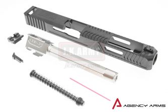 RWA Agency Arms Bonesaw 34 Slide Set for TM Model 17 GBBP ( Black )