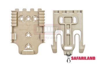 Safariland, Model 6004-22 Quick Locking System - Receiver Plate
