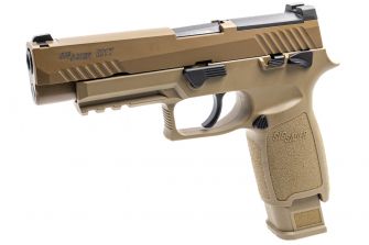 SIG AIR P320 M17 6mm Co2 Version GBB Pistol ( Tan ) ( Licensed by SIG Sauer ) ( by VFC )