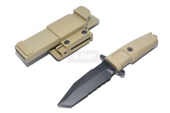 T.S.C x MAD Fulcrum C Style Desert Warfare Dummy Knife ( DE )