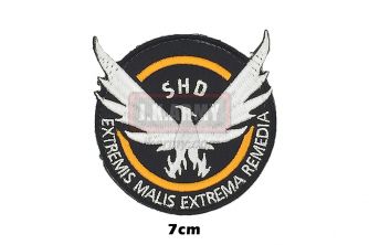 The Division Cosplaying Game Embroidered SHD Patch ( Free Shipping )