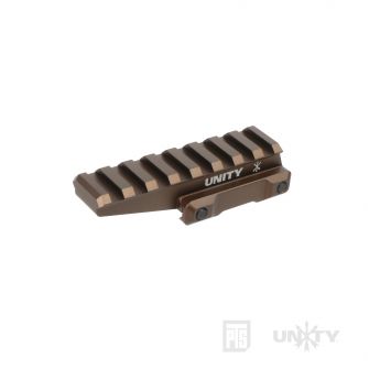 PTS Unity Tactical FAST ™ Micro Riser ( 20mm Rail ) ( DE Dark Earth )