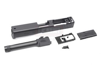 Stark Arms Mk27 Mod2 ( G19 Gen4 MOS ) Style Aluminum Slide Set for Umarex / VFC G19 Gen4 GBB Pistol Series ( Black )