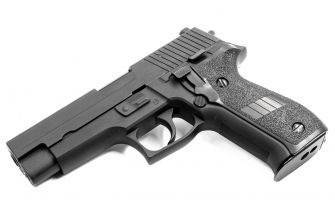 WE F226 MK24 No Rail Full Metal GBB Pistol ( Black ) ( P226 )