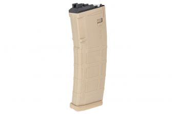 WE MUSOKEN P Style M4 GBB 30Rds Gas Magazine for WE M4 AR 416 GBB Series ( DE ) ( Open Chamber System )