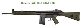 Umarex H&K G3A3 GBBR ( OD ) ( by WE )