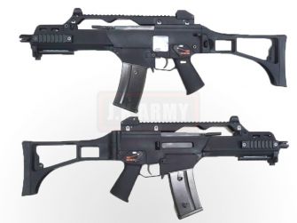 WE G39C Gas Blow Back Rifle Airsoft ( GBB ) ( Black )
