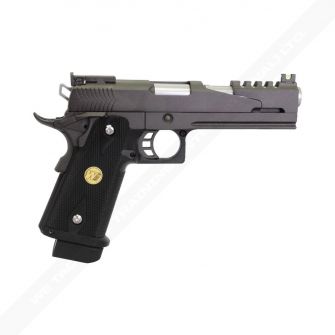 WE Hi-Capa 5.1 Dragon Type B GBB Pistol ( Black )