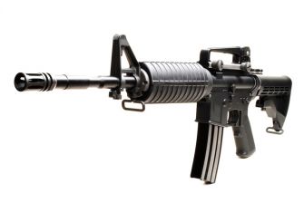 WE Full Metal M4A1 Carbine Airsoft AEG Rifle ( w/ Marking )