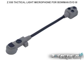 Z-Tactical LIGHT MICROPHONE FOR BOWMAN EVO III Z 030 ( BK )
