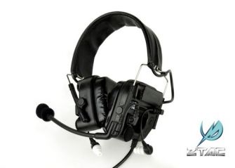 Z-Tactical ZCOMTAC IV IN-THE-EAR HEADSET ( BK ) ( Z 038 )