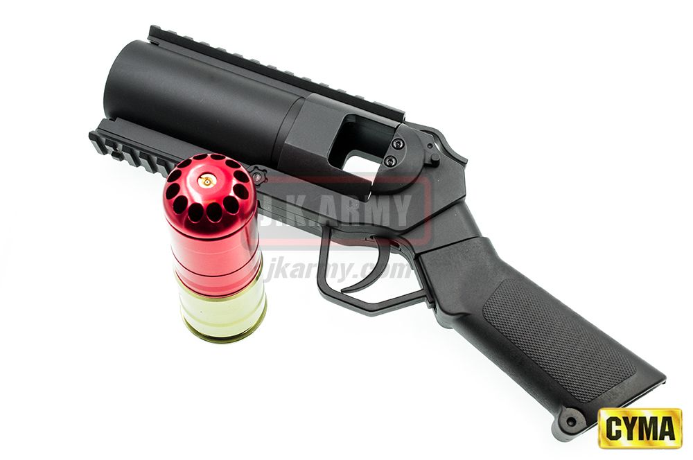 Granada 40MIKE - This Airsoft Launcher shoots 400 BBs per second