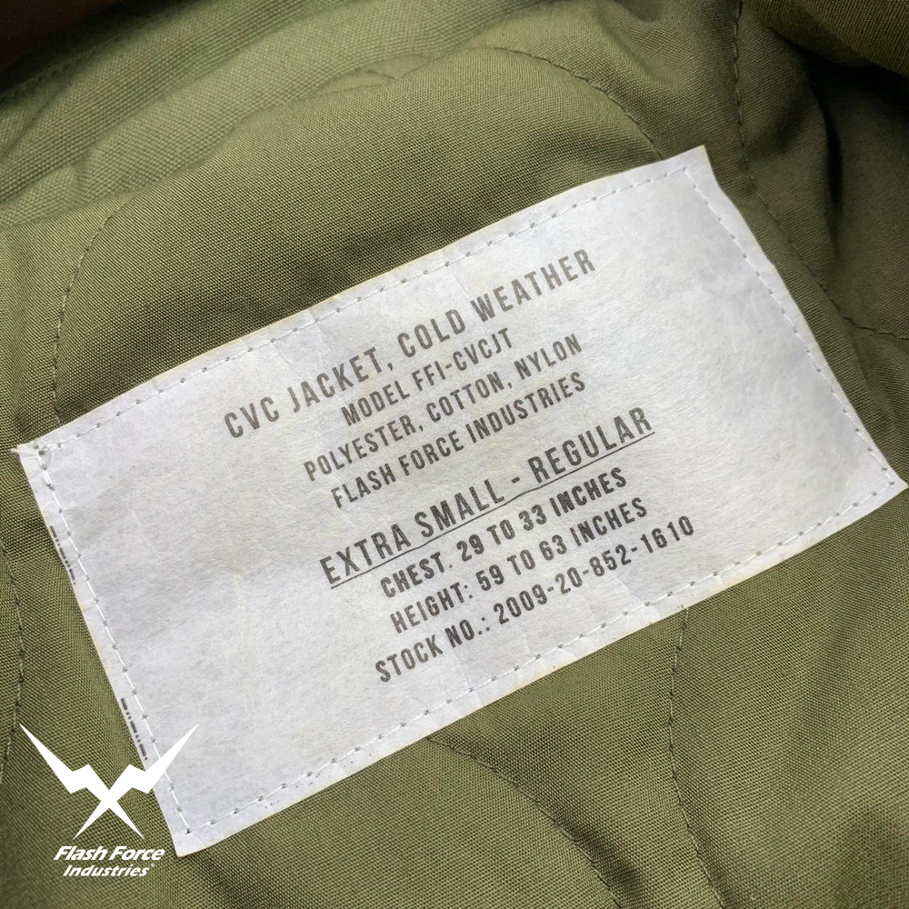 FFI - CVC Tanker Jacket ( Cold Weather Ver. US ARMY Military Style ...